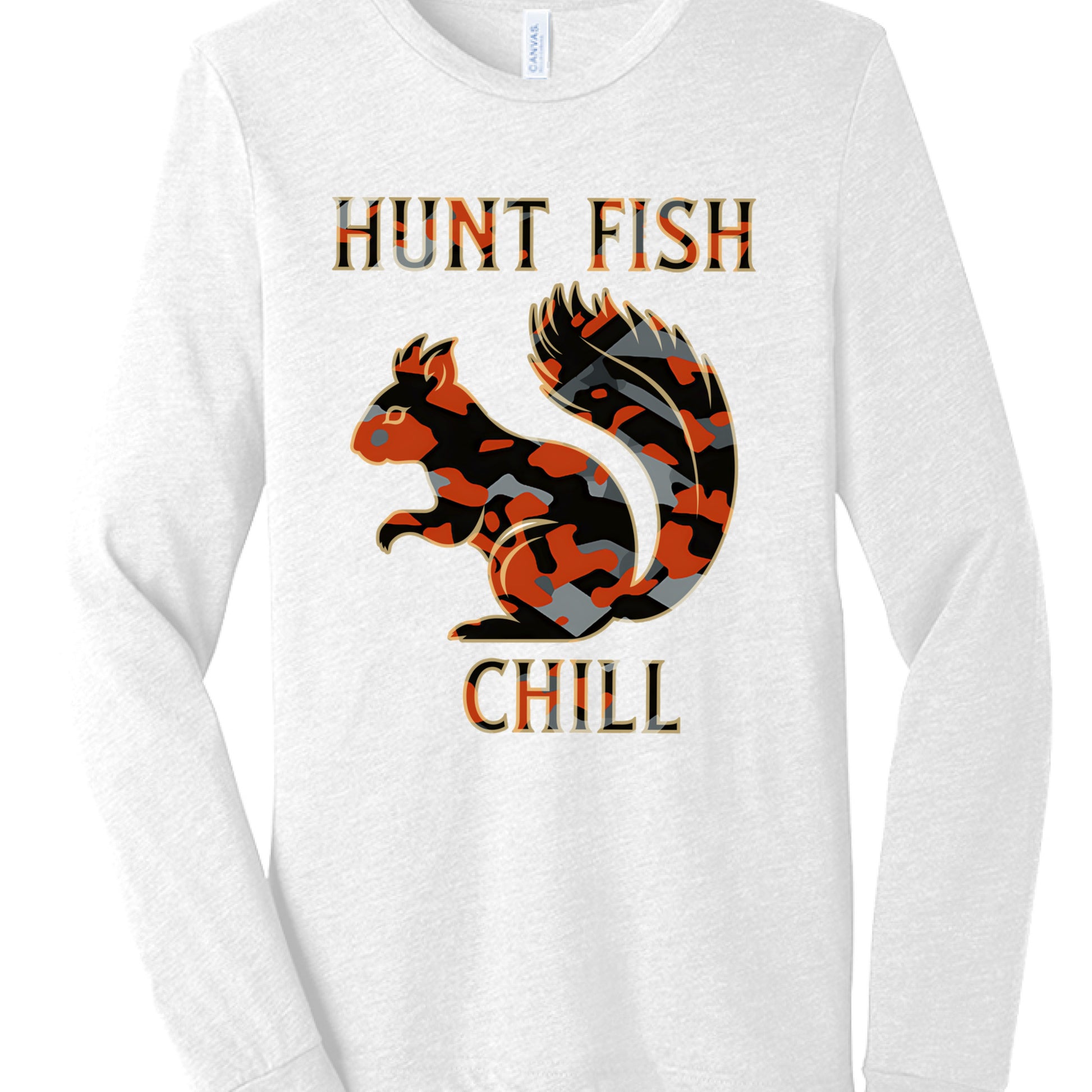 Solid White Triblend - FRONT