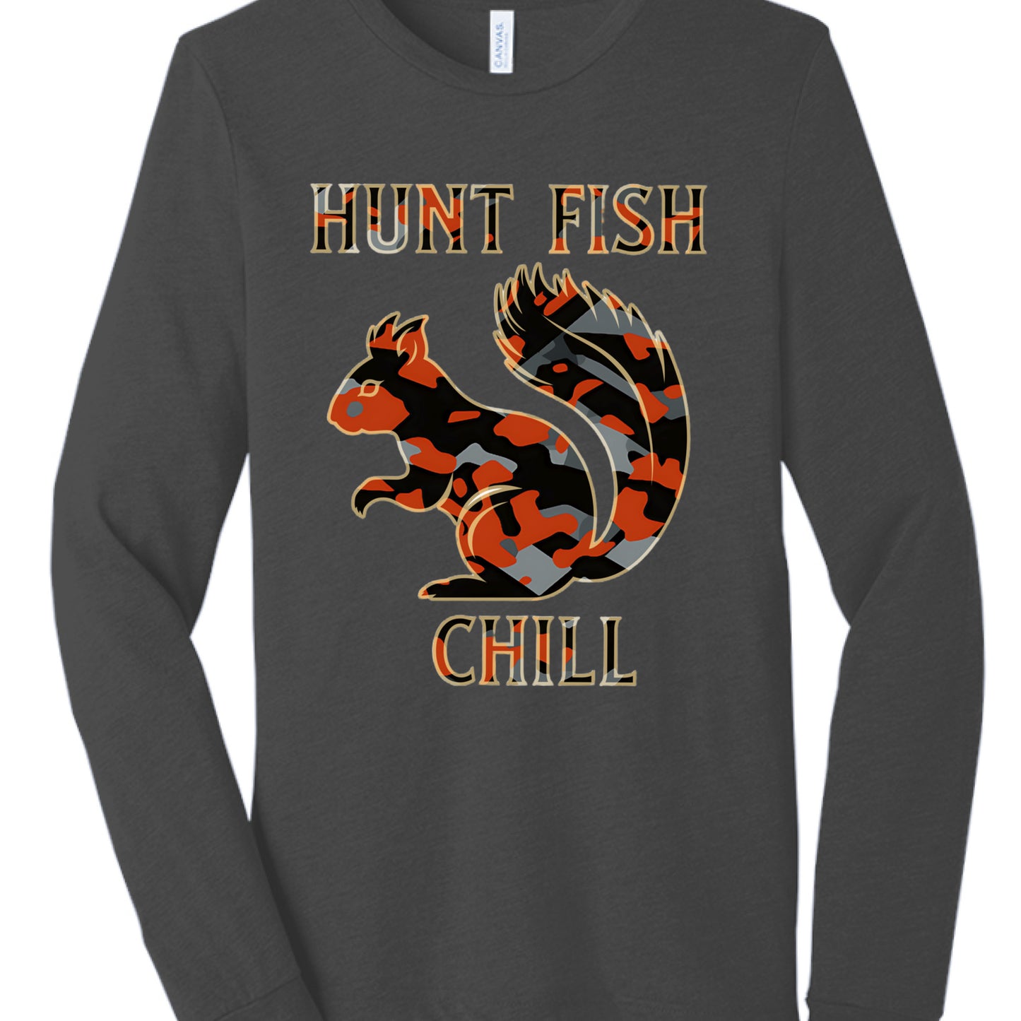 Charcoal Black Triblend - FRONT