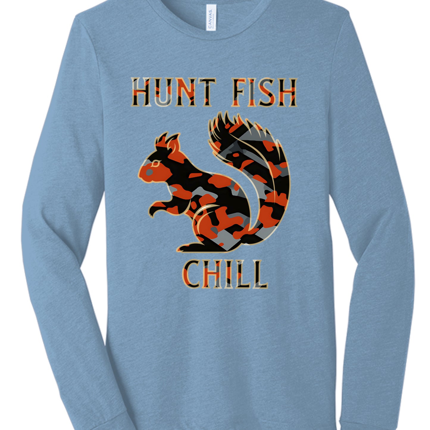 Denim Triblend - FRONT