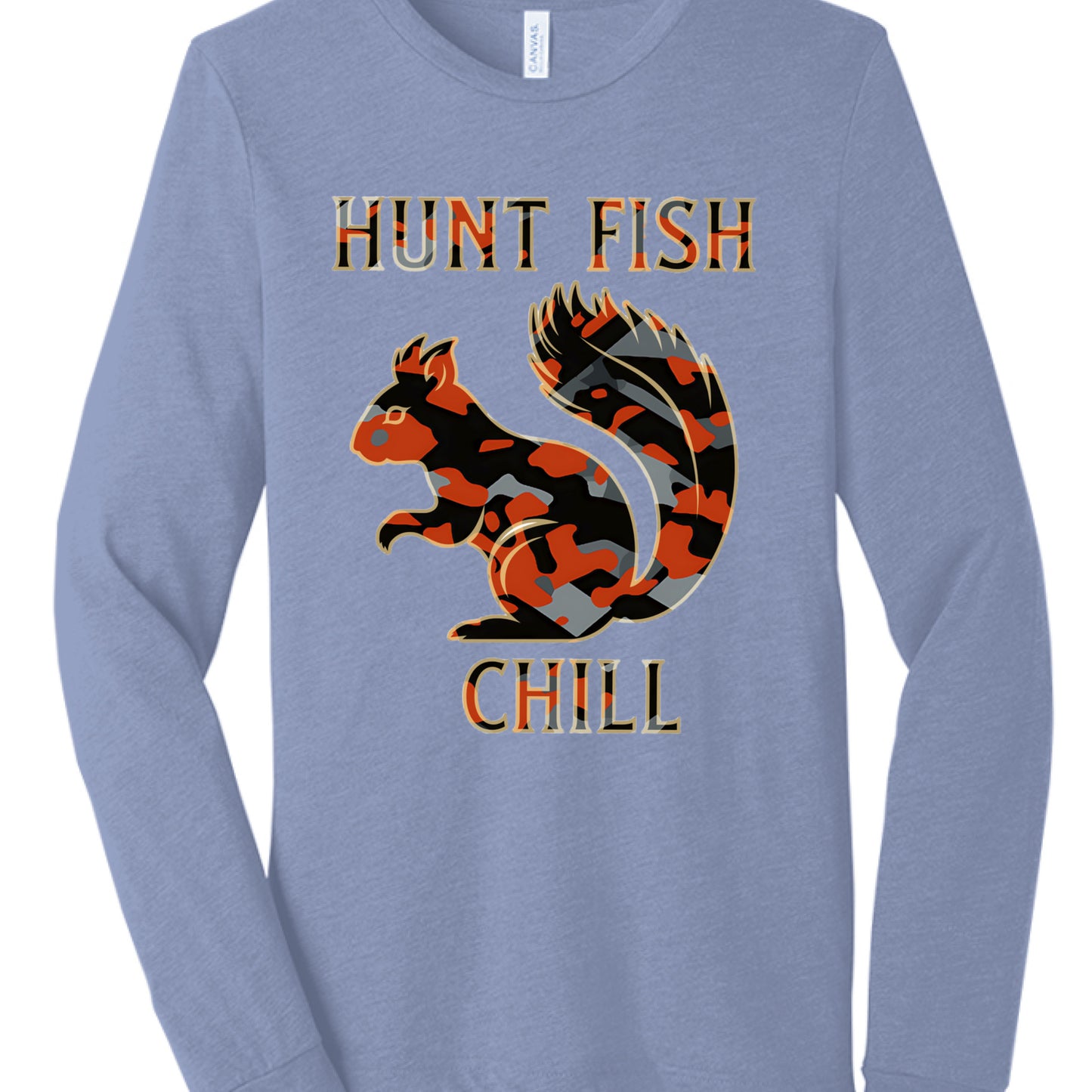 Blue Triblend - FRONT