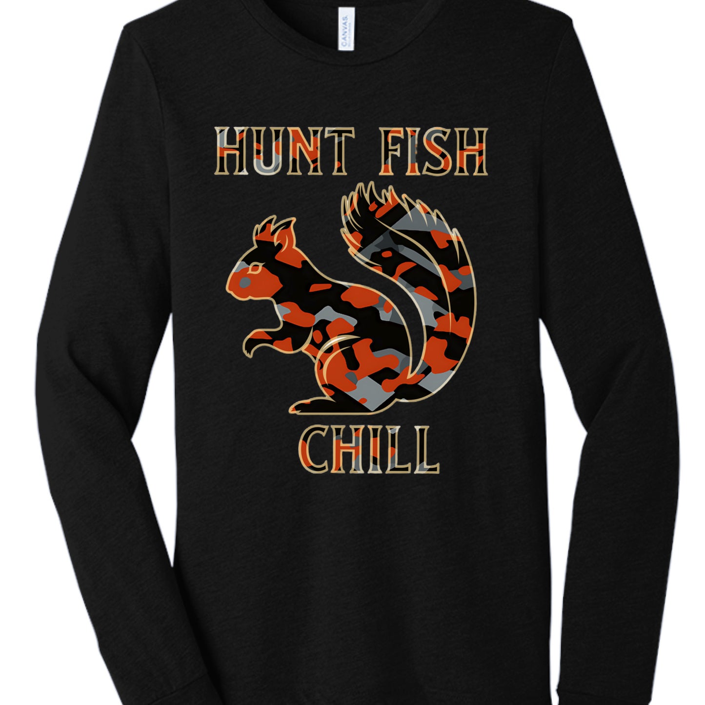 Solid Black Triblend - FRONT