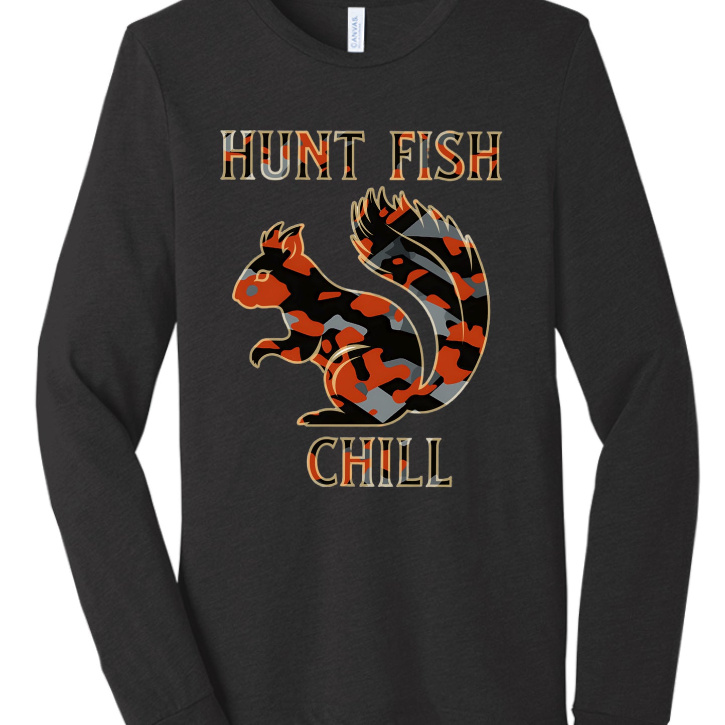 Black Heather Triblend - FRONT