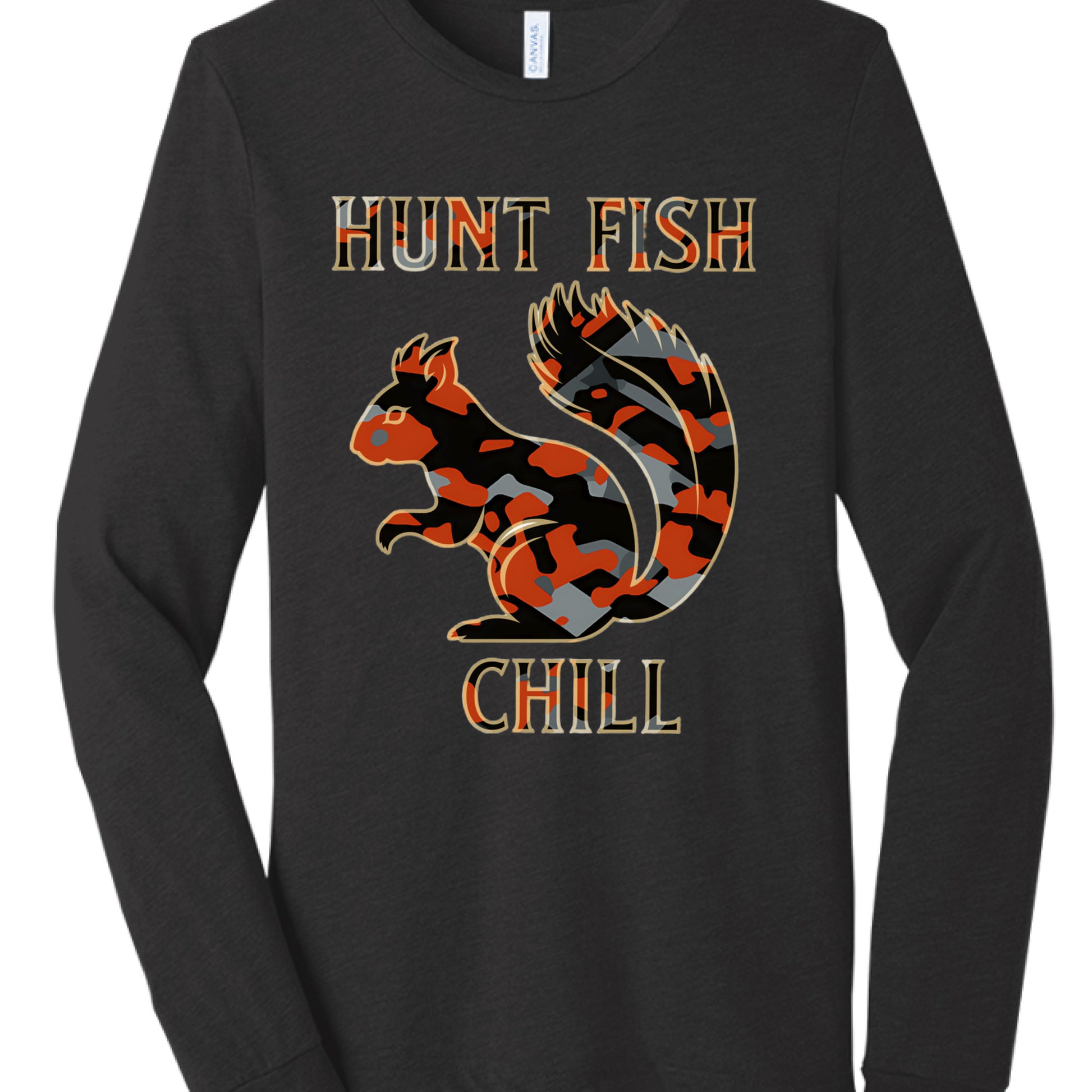 Black Heather Triblend - FRONT