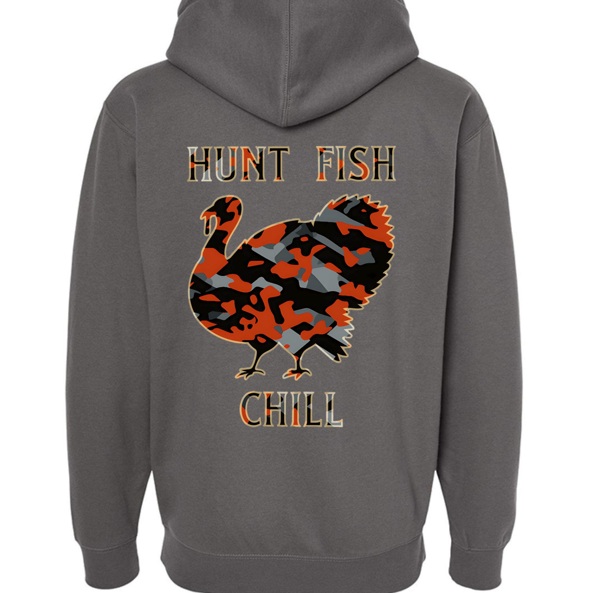 Solid Charcoal - BACK