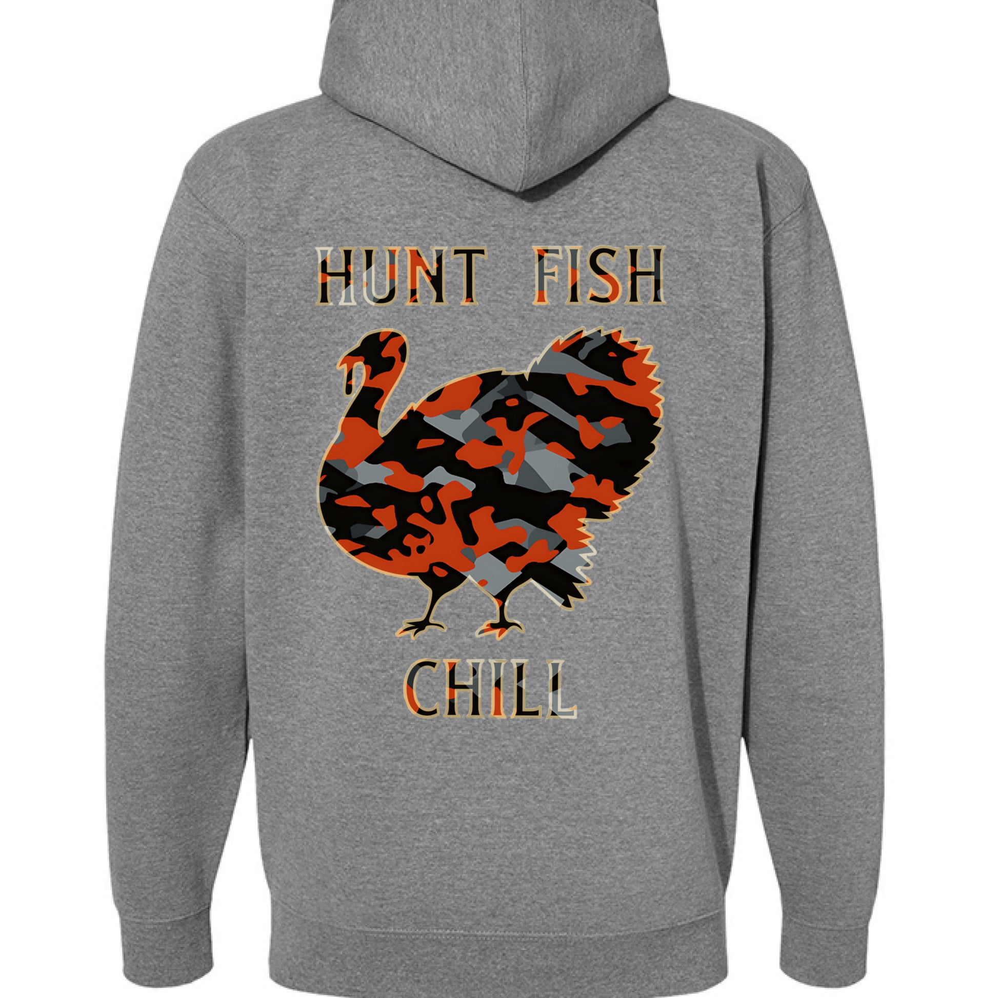 Gunmetal Heather - BACK