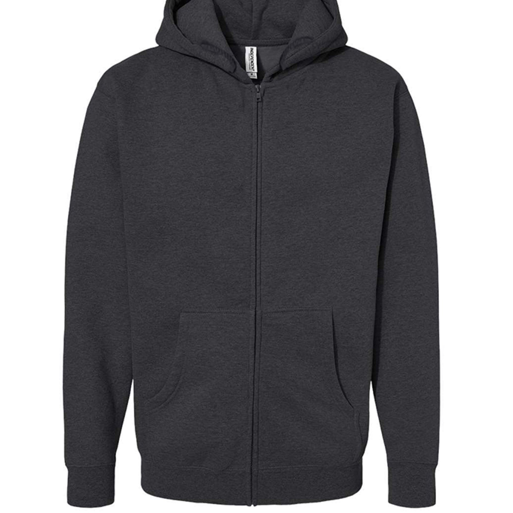 Charcoal Heather - FRONT