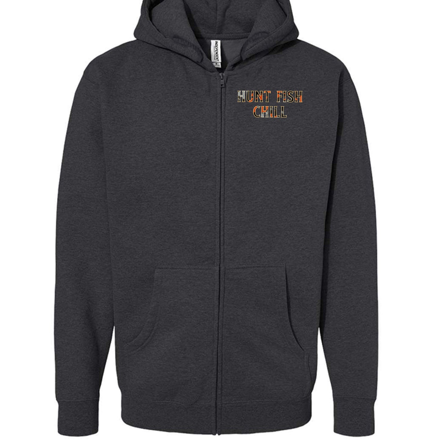 Charcoal Heather - FRONT