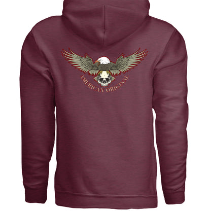 Heather Sport Dark Maroon - BACK