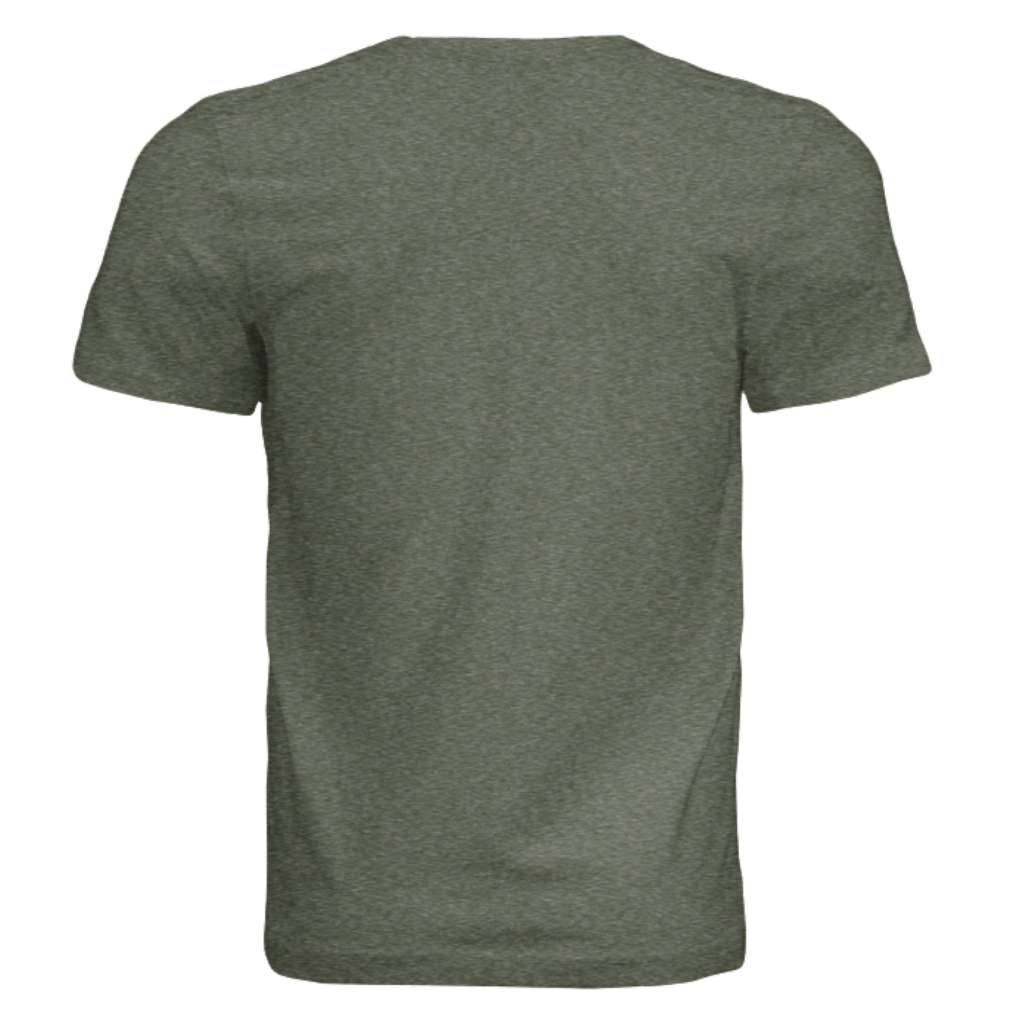 Military Green Triblend - BACK