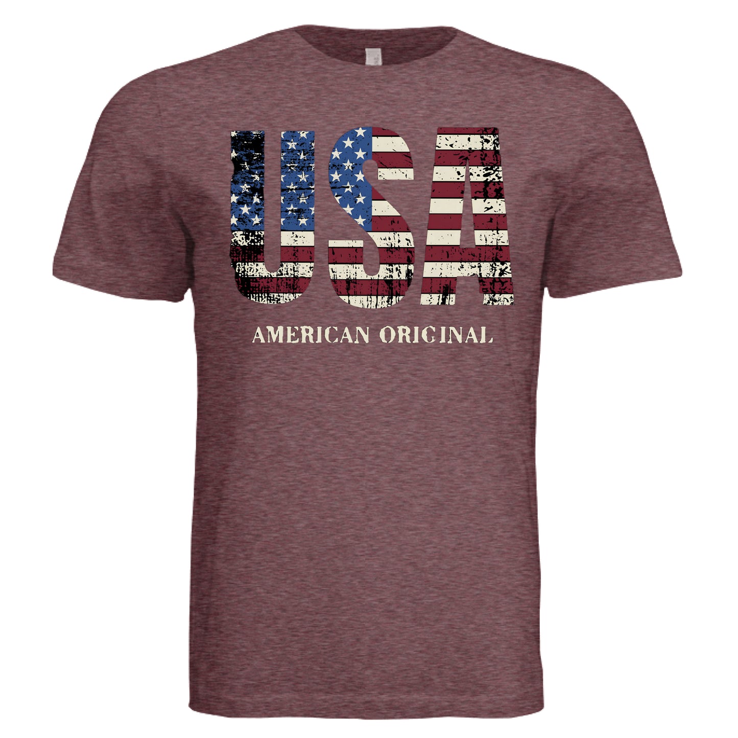 MAROON TRIBLEND - FRONT