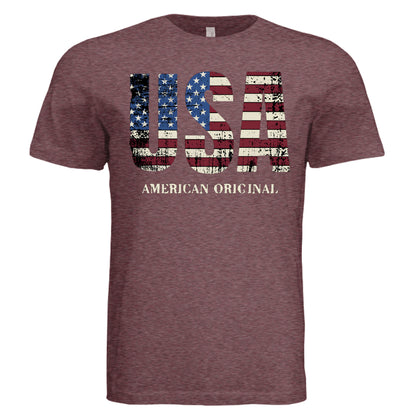 MAROON TRIBLEND - FRONT