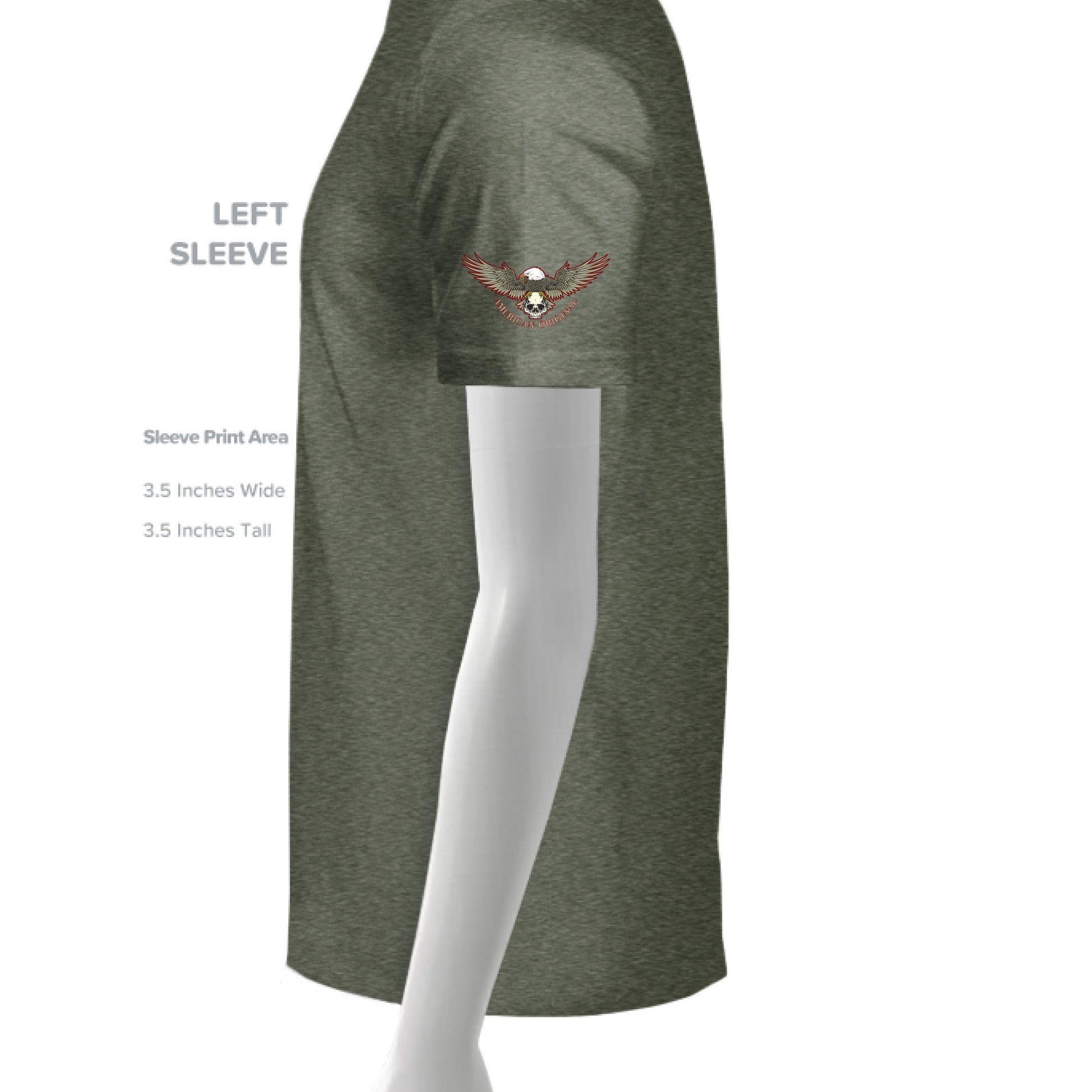 Military Green Triblend - SLEEVE_LEFT