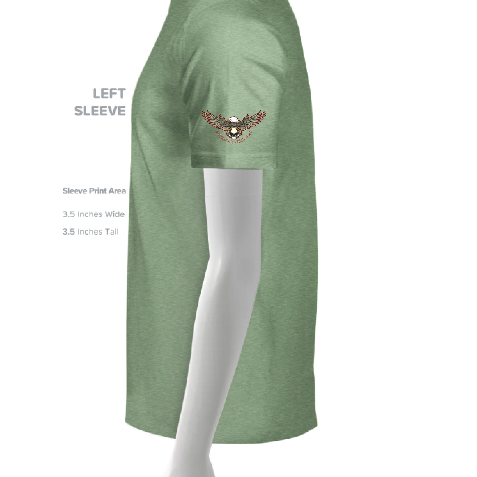 GREEN TRIBLEND - SLEEVE_LEFT