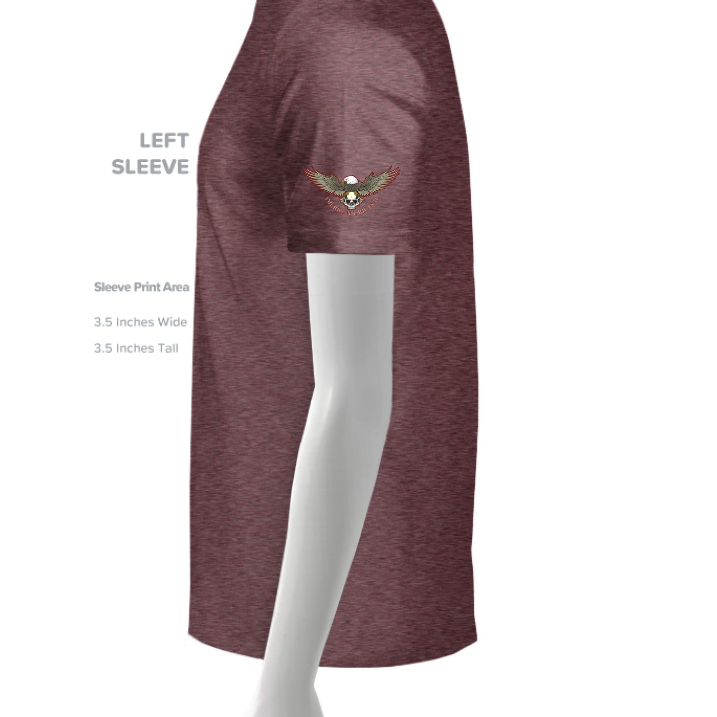 MAROON TRIBLEND - SLEEVE_LEFT