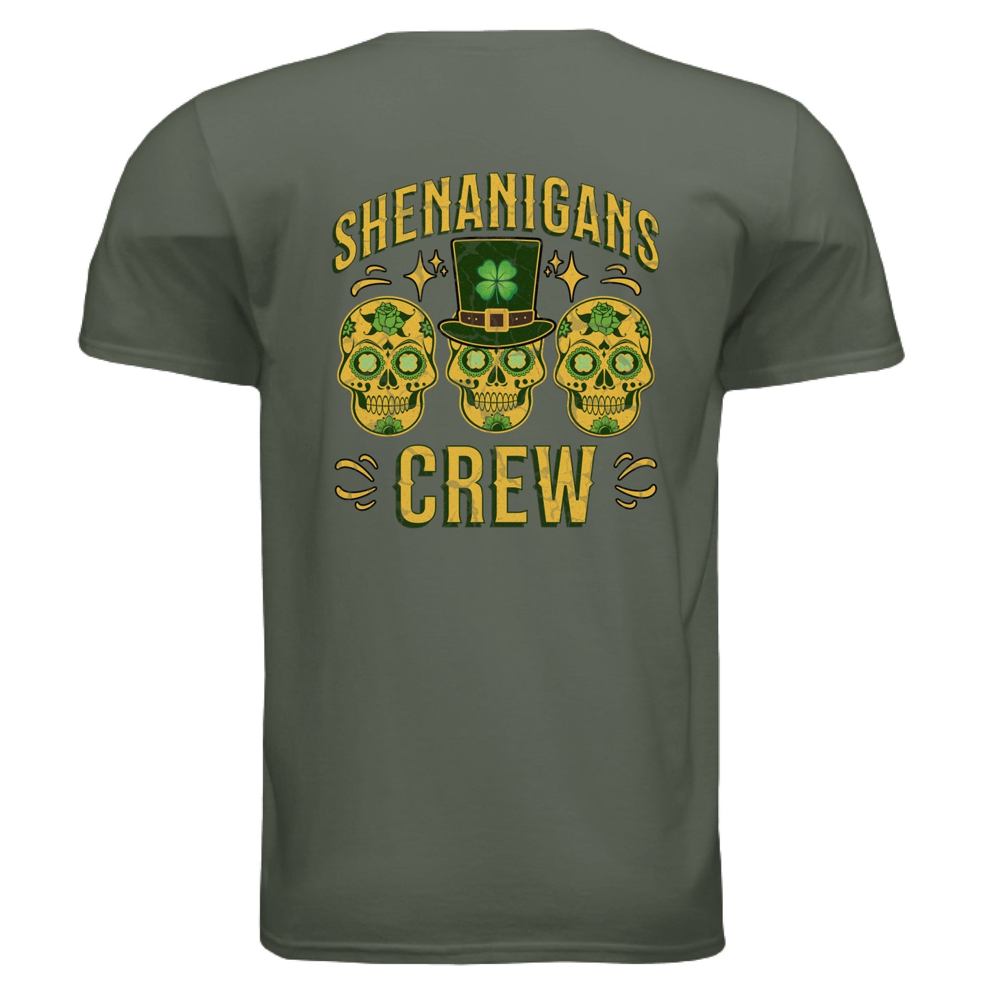 MILITARY GREEN - BACK