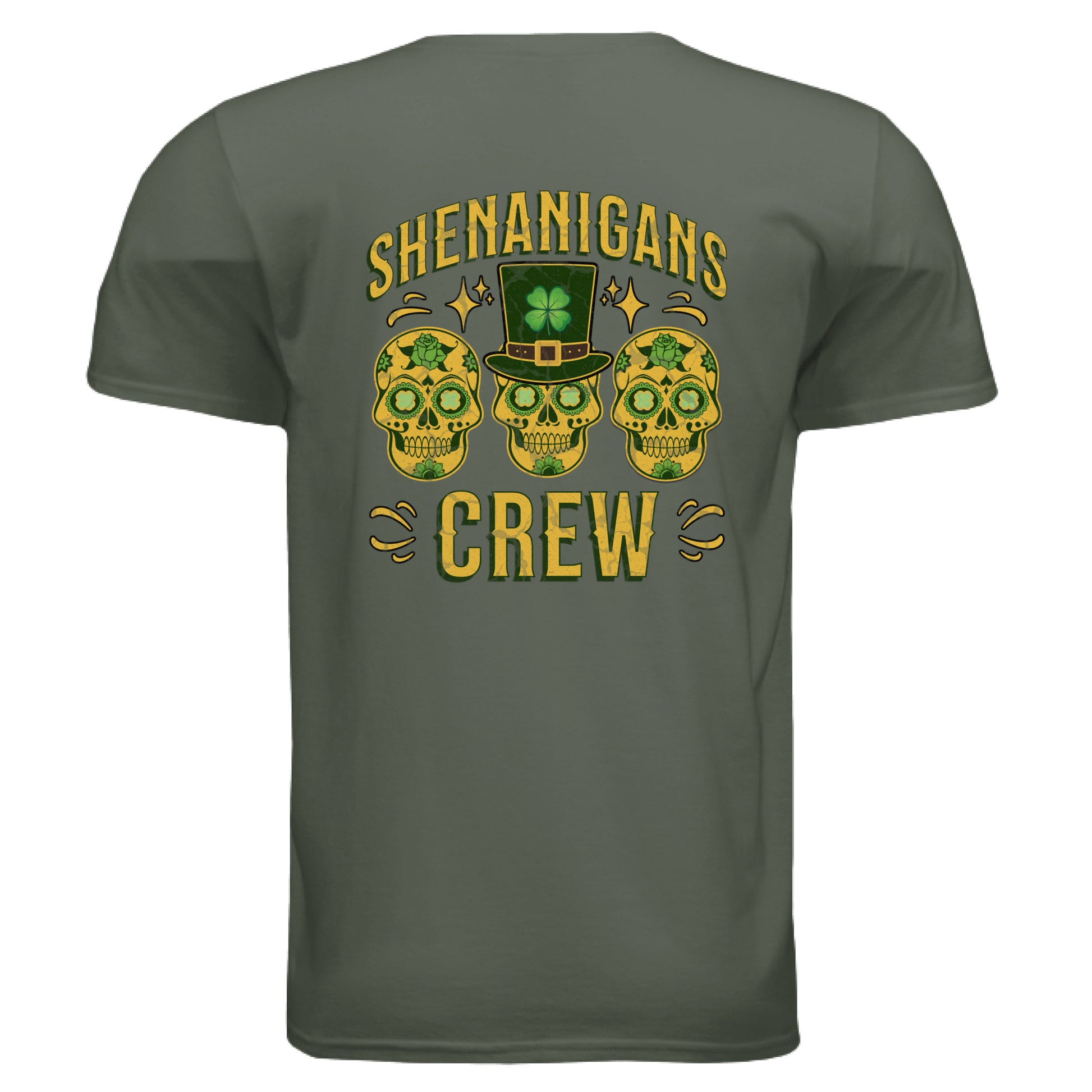 MILITARY GREEN - BACK