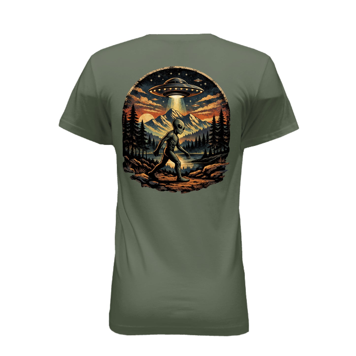 Military Green - BACK