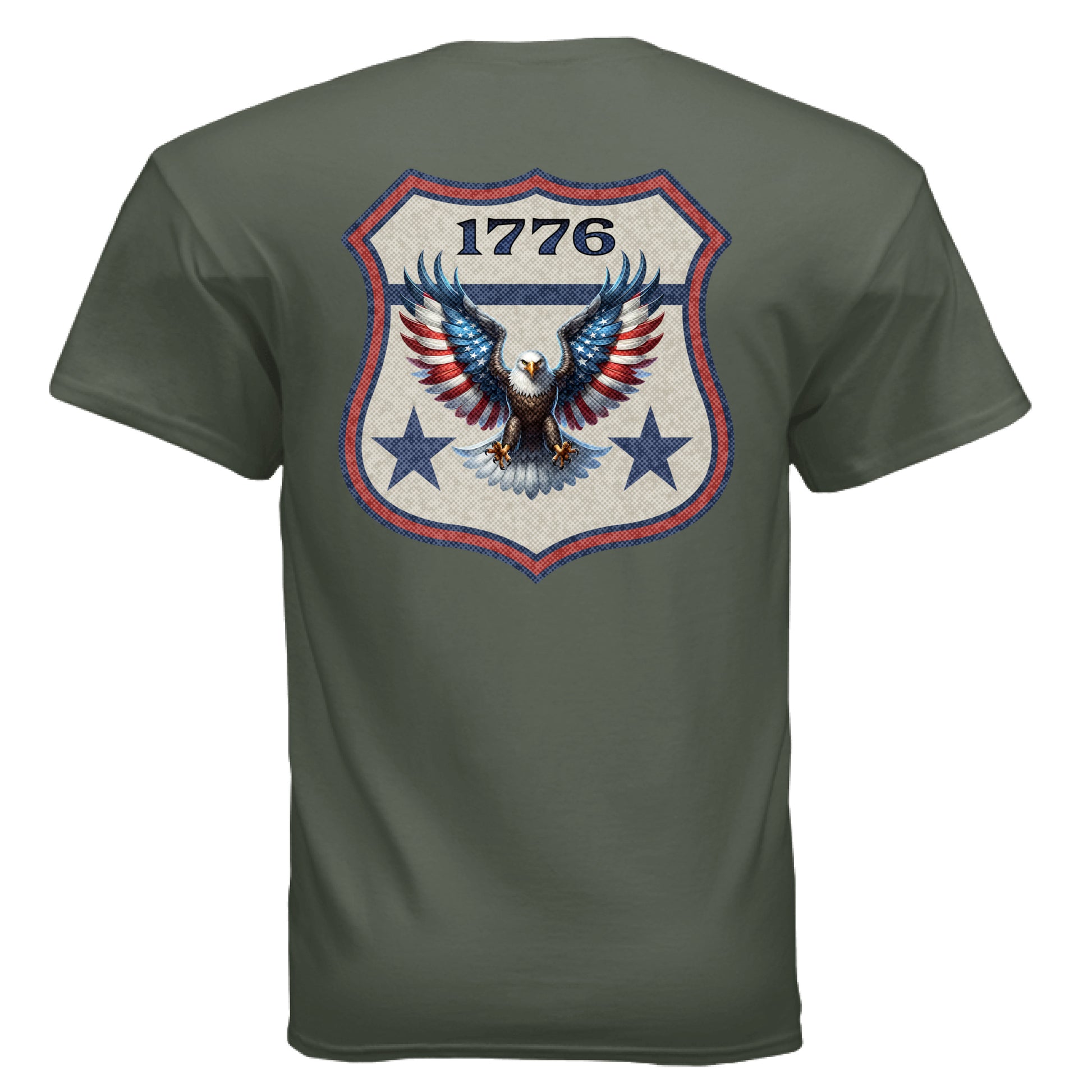 MILITARY GREEN - BACK