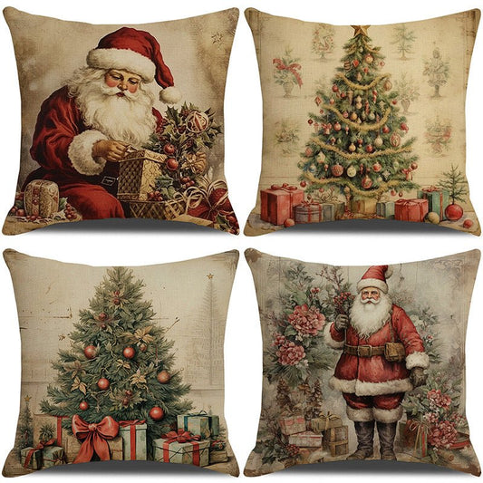 Nordic Style Santa Claus Pillow Cover 45×45cm – Christmas Sofa Cushion Case | Home Decor – yx1161 - 1 Seasonal for 45x45cm (1 view)