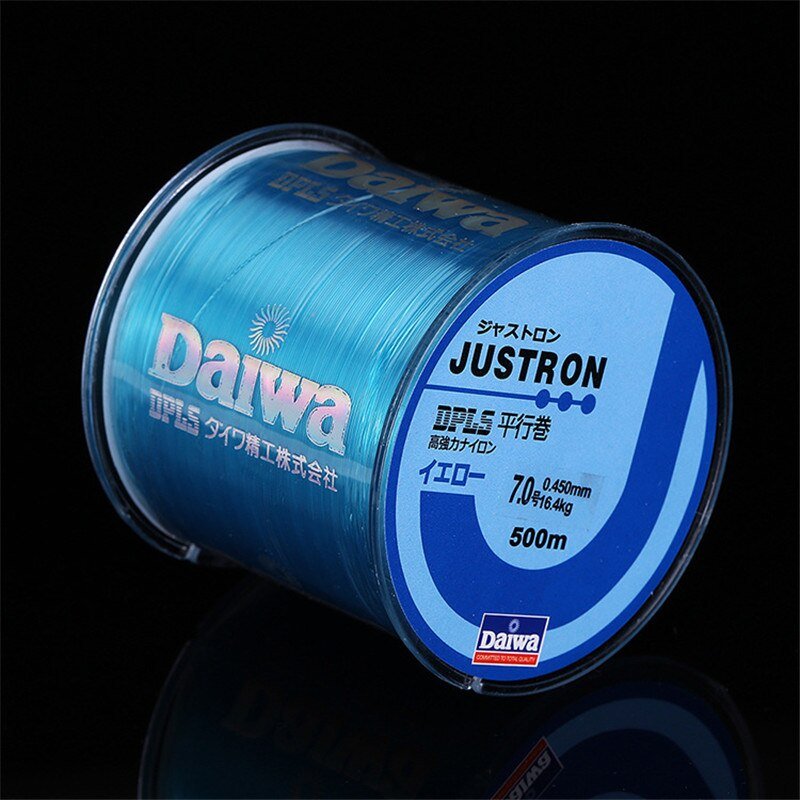 Nylon Fishing Line 500M – Japanese Monofilament Fluorocarbon Coated, 2–35LB | Fishing Line – Yellow Fishing Gear for 12LB (8 view)