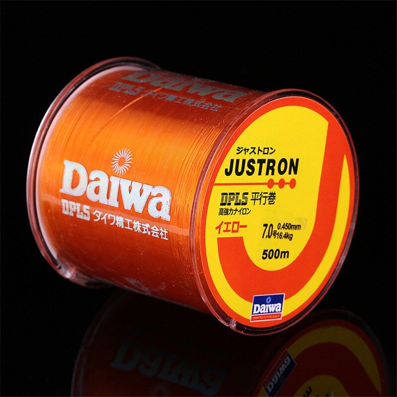 Nylon Fishing Line 500M – Japanese Monofilament Fluorocarbon Coated, 2–35LB | Fishing Line – Orange Fishing Gear for 12LB (4 view)