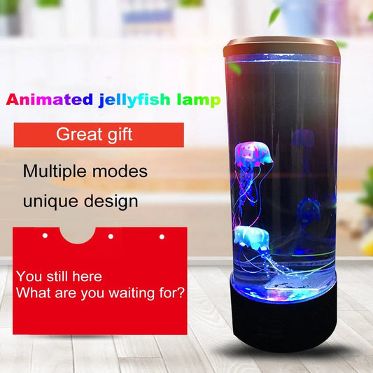 Color Changing Led Jellyfish Aquarium Night Light | Shop – New lighting for aquariumlight (1 view)