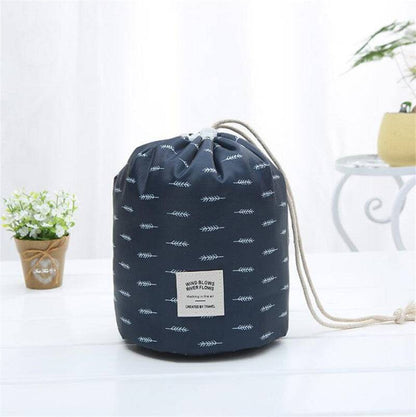 Portable Cosmetic Bags – Blue Arrow Bags for glow - up collection (3 view)