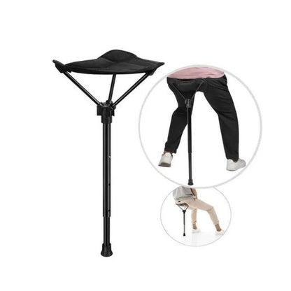 Portable Tripod Stool – Lightweight Folding Fishing & Camping Chair | 330lb Capacity Travel Seat with Carry Bag – Fishing Gear by SbrTnHomes
