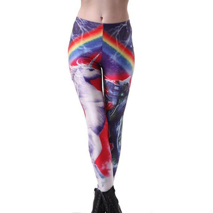 Printed fitness leggings ladies – 4 Pants by SbrTnHomes