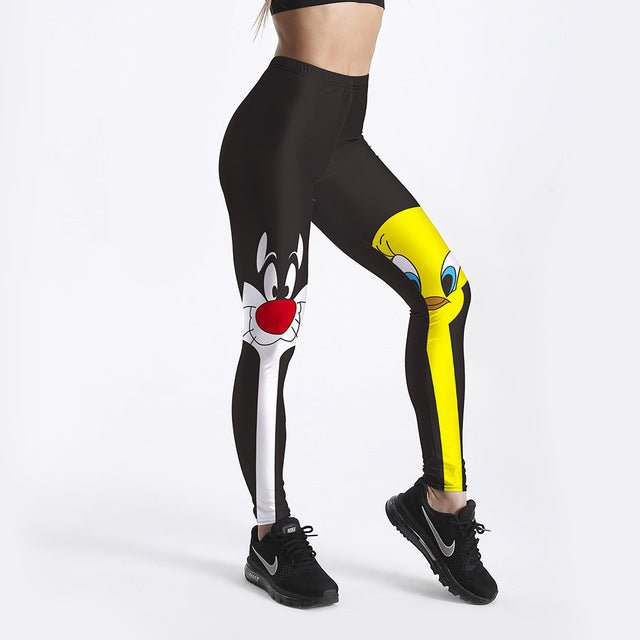 Printed fitness leggings ladies – 6 Pants for pants (12 view)