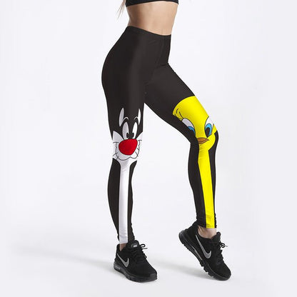 Printed fitness leggings ladies – 6 Pants for pants (12 view)