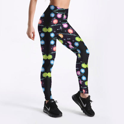 Printed fitness leggings ladies – 7 Pants for pants (13 view)