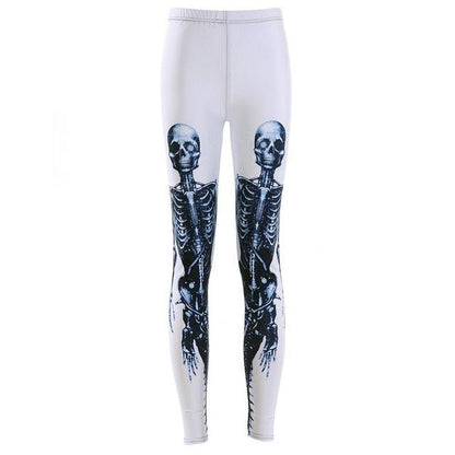 Printed fitness leggings ladies – 2 Pants for pants (8 view)