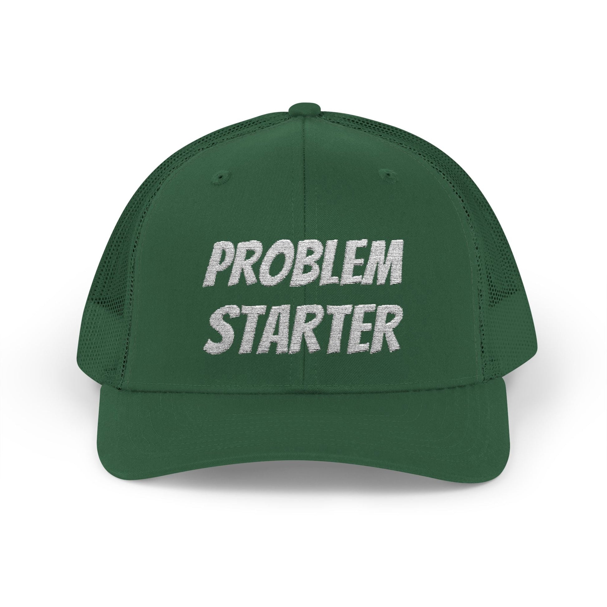 Problem Starter Snapback Trucker Hat – Evergreen Hats for apparel (40 view)