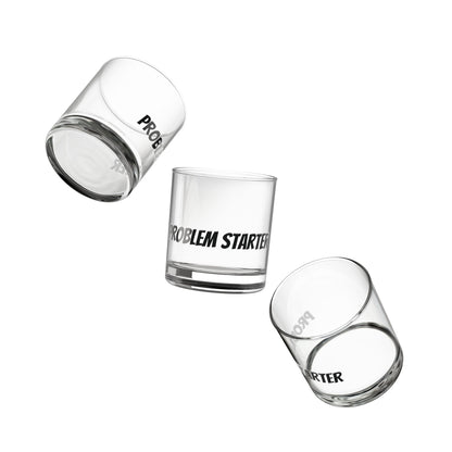 Problem Stater Rocks Glass (10oz) – Gift for Fixers & Whiskey Fans | Barware – 10oz Barware for barware (4 view)