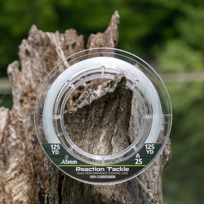 Reaction Tackle 100% Pure Fluorocarbon Fishing Line – Clear Fluorocarbon Fishing Line for fishing (4 view)
