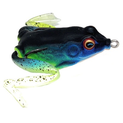 Reaction Tackle 2.25" Hollow Body Frogs with Swimming Legs (2 - Pack) – Blue Moon Frog 31 for fishing (9 view)