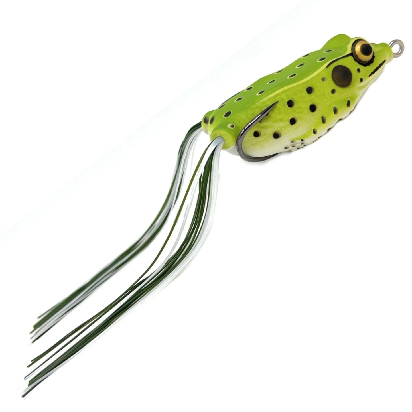 Reaction Tackle 2.5" Hollow Body Frogs / 2 - Pack – Green Tree Frog 20 for fishing (16 view)