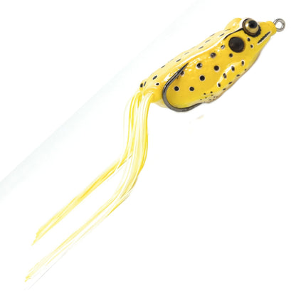 Reaction Tackle 2.5" Hollow Body Frogs / 2 - Pack – Cheetah Frog 04 for fishing (13 view)