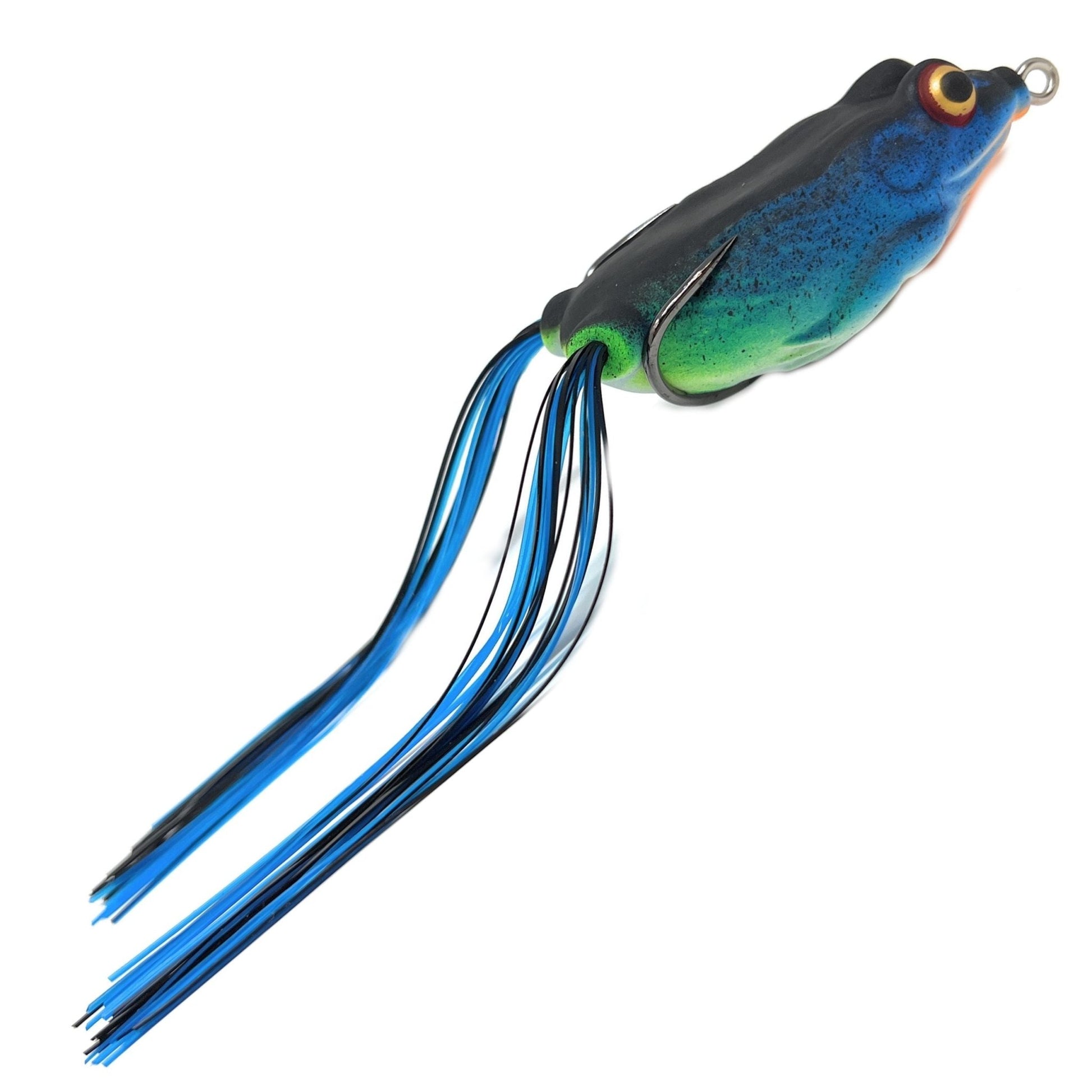 Reaction Tackle 2.5" Hollow Body Frogs / 2 - Pack – Blue Moon Frog 31 for fishing (9 view)