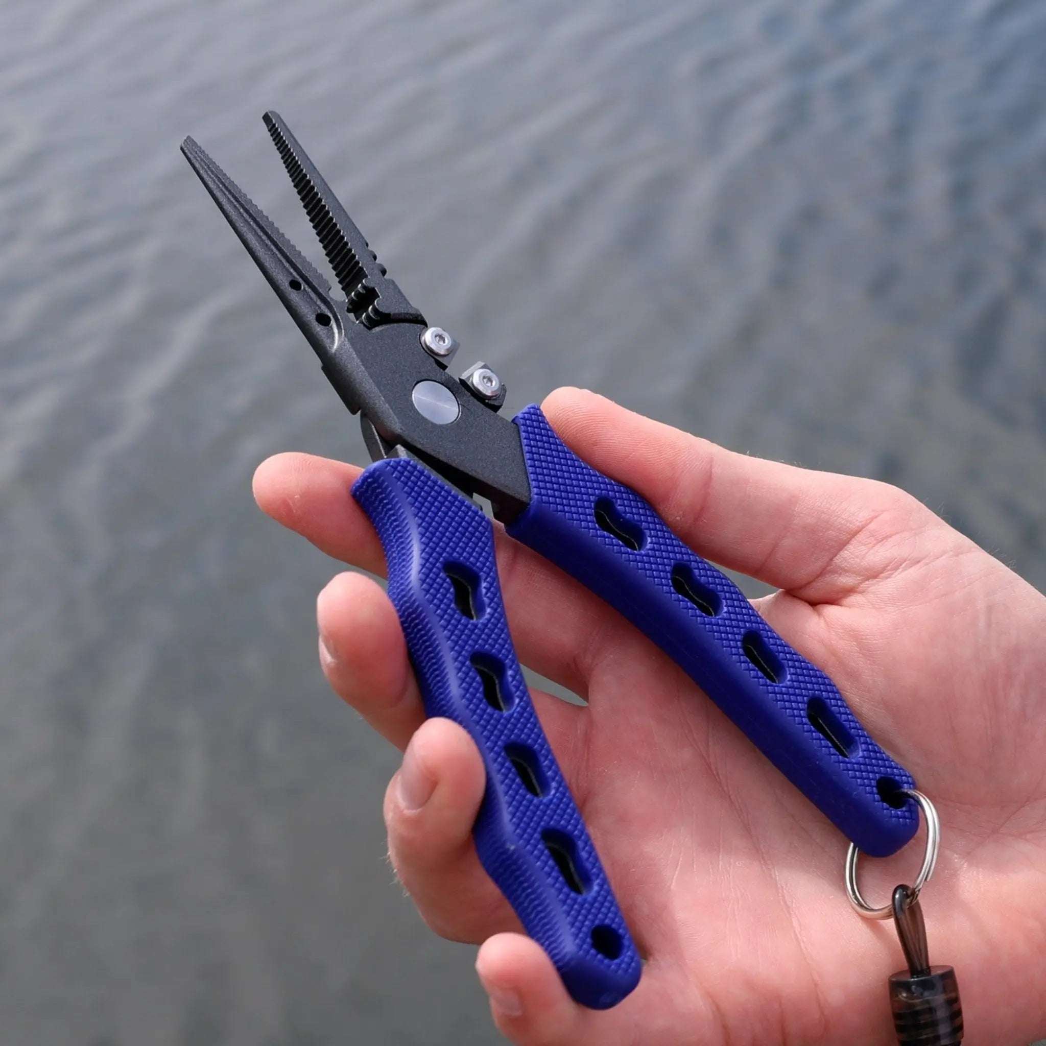 Reaction Tackle 7” Fishing Pliers – Straight Nose for fishing (2 view)