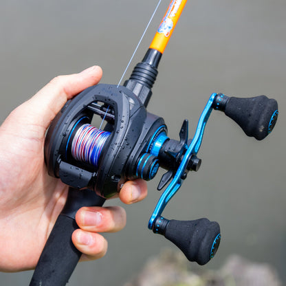Reaction Tackle Baitcasting Fishing Reel – ProSpin Edition - 6.8:1 Gear Ratio - NEW – Right Handed for fishing (6 view)
