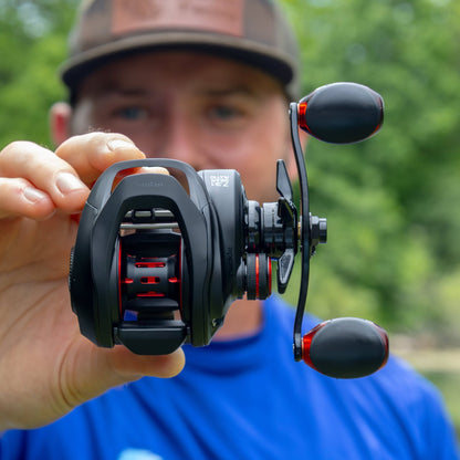 Reaction Tackle Baitcasting Fishing Reel – ReactCast Edition - High - Speed 7.3:1 Gear Ratio - NEW – Right Handed for fishing (7 view)