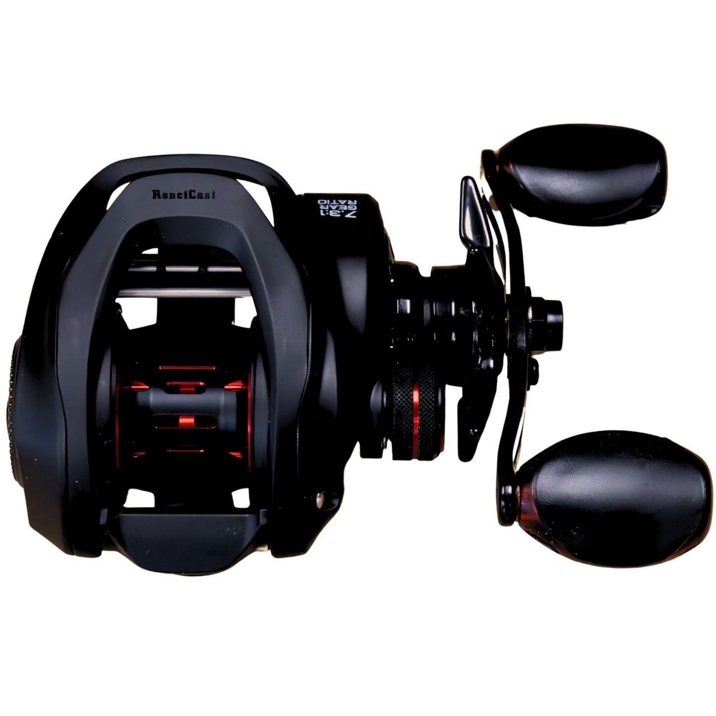 Reaction Tackle Baitcasting Fishing Reel – ReactCast Edition - High - Speed 7.3:1 Gear Ratio - NEW – Right Handed for fishing (11 view)