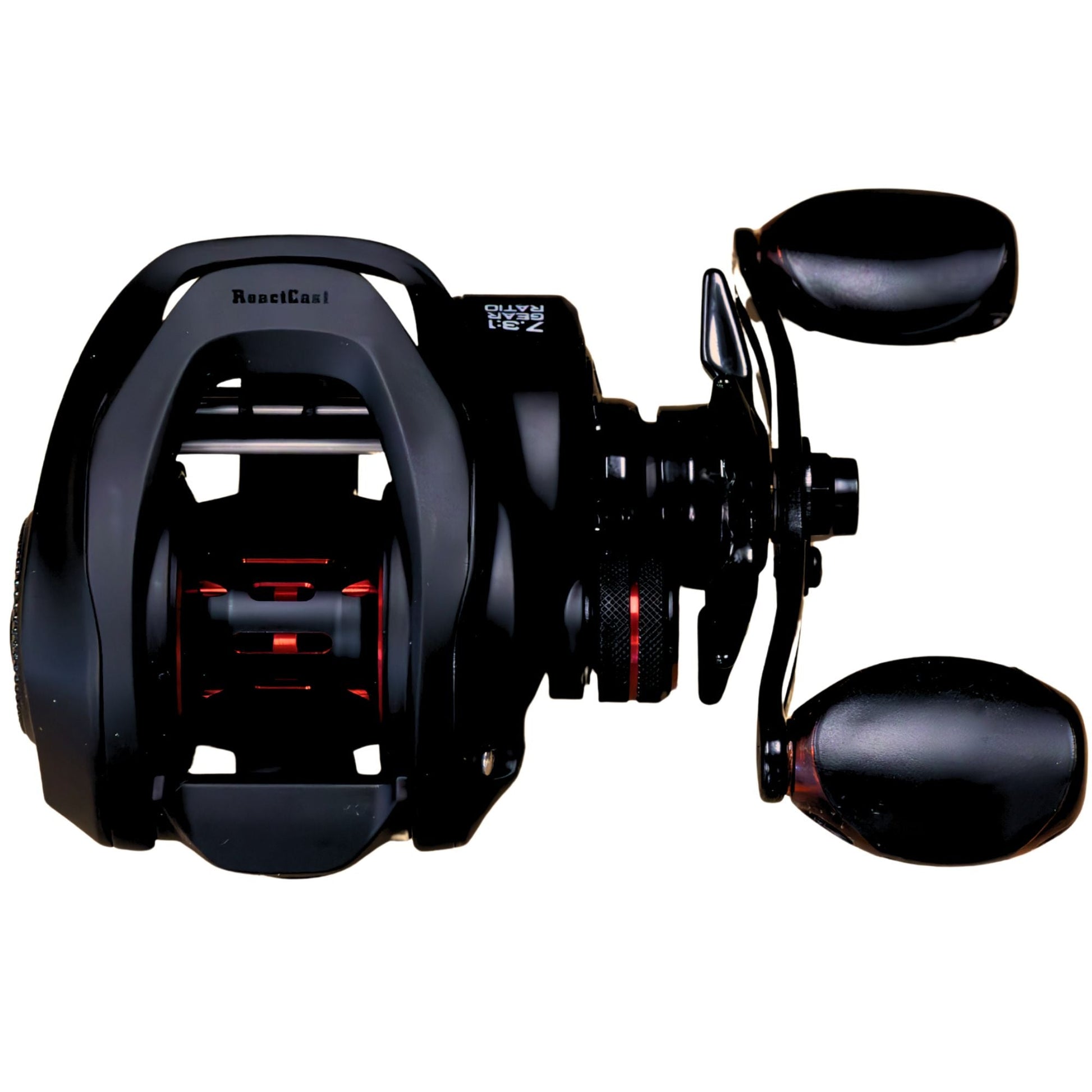 Reaction Tackle Baitcasting Fishing Reel – ReactCast Edition - High - Speed 7.3:1 Gear Ratio - NEW – Right Handed for fishing (11 view)