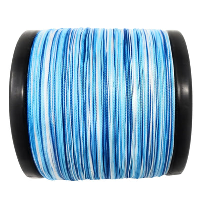 Reaction Tackle Braided Fishing Line - Blue Camo – 6lb Braided Fishing Line for fishing (7 view)