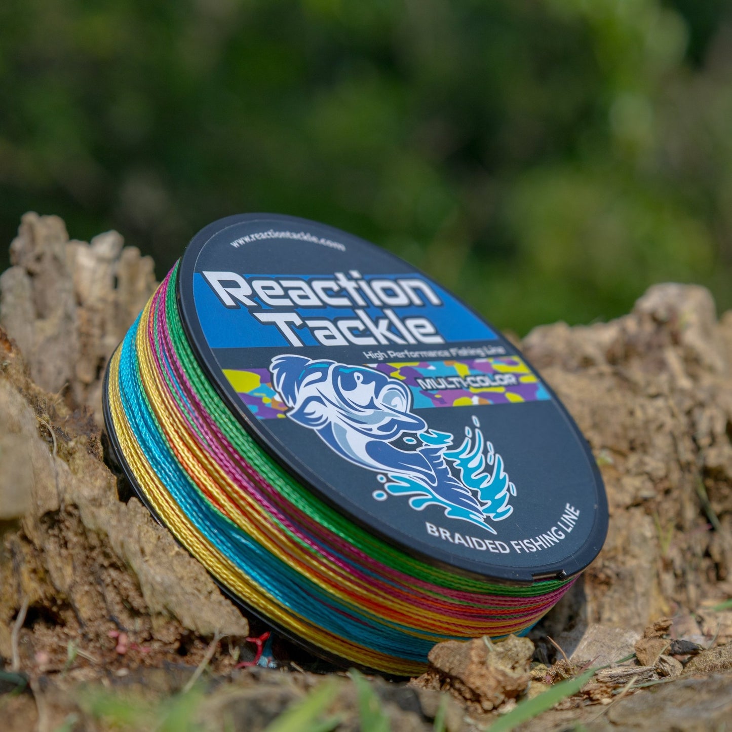 Reaction Tackle Braided Fishing Line - Multi - Color – 10lb Braided Fishing Line for fishing (5 view)