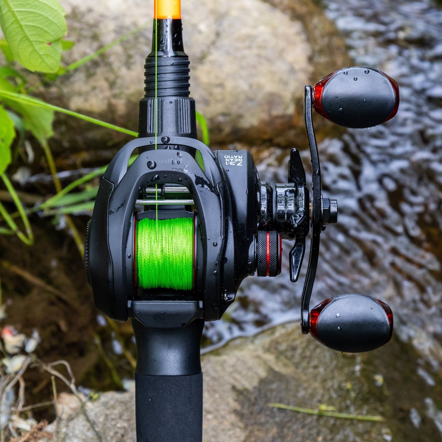 Reaction Tackle Braided Fishing Line - NO FADE Hi Vis Green - NEW – 6lb Braided Fishing Line for fishing (9 view)