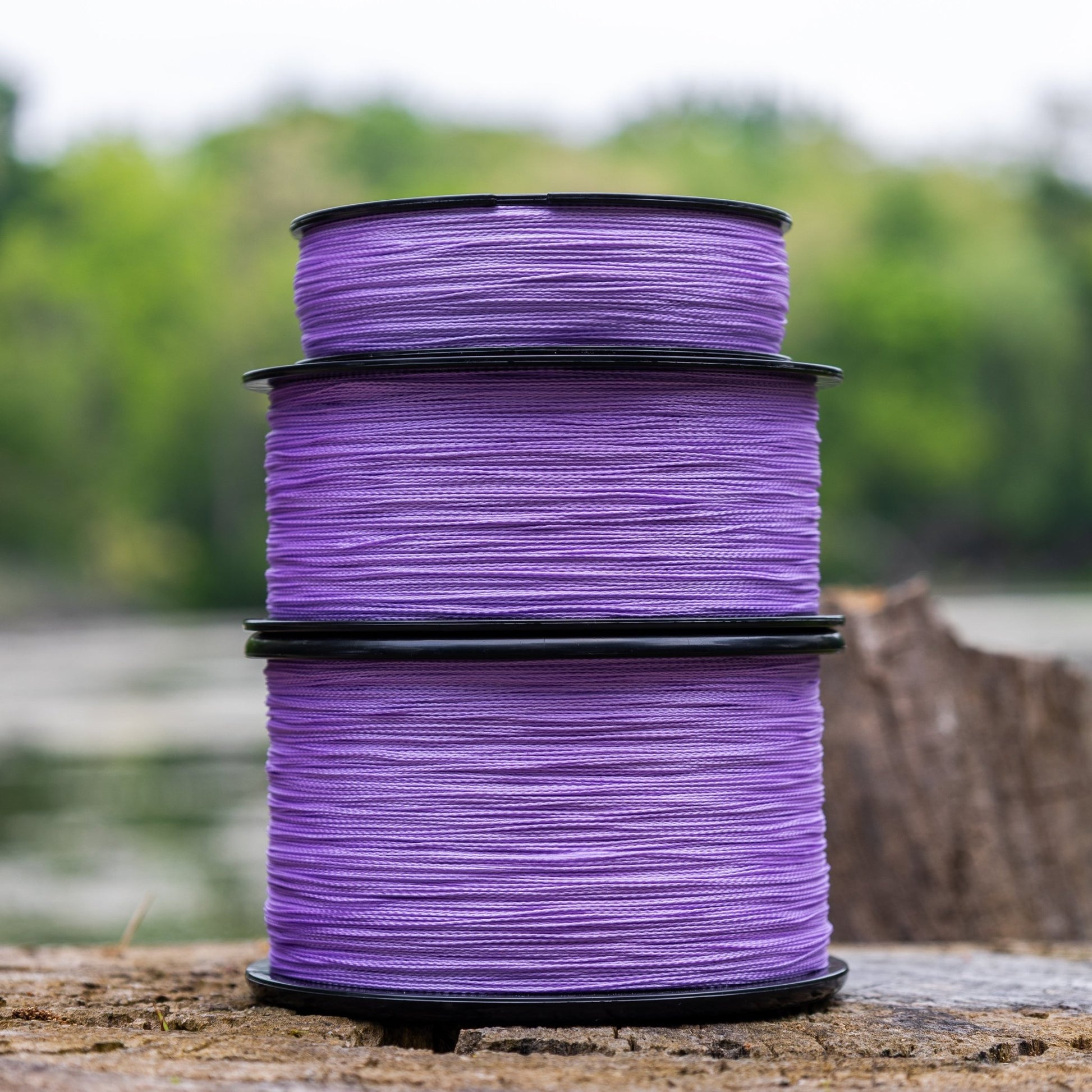 Reaction Tackle Braided Fishing Line - Purple - NEW – 6lb Braided Fishing Line for fishing (7 view)