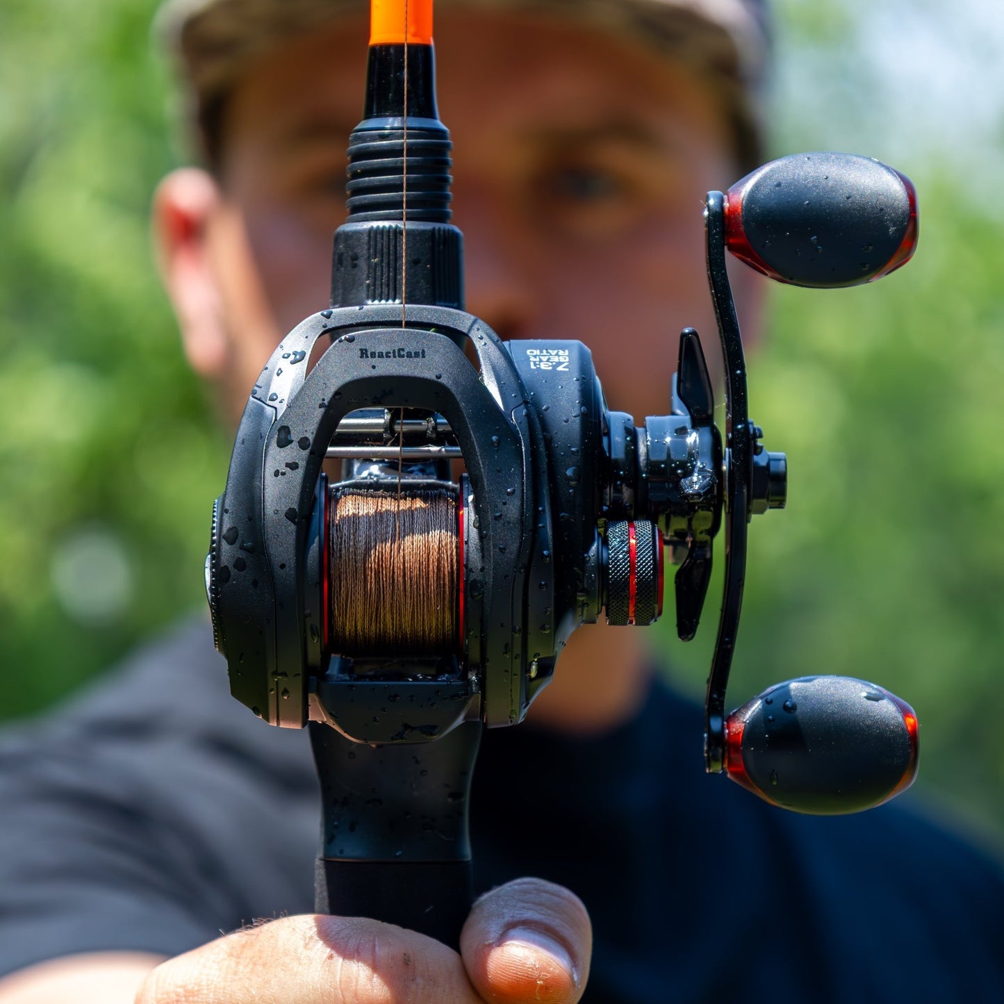 Reaction Tackle Braided Fishing Line - Timber Brown - NEW – 6lb Braided Fishing Line for fishing (4 view)